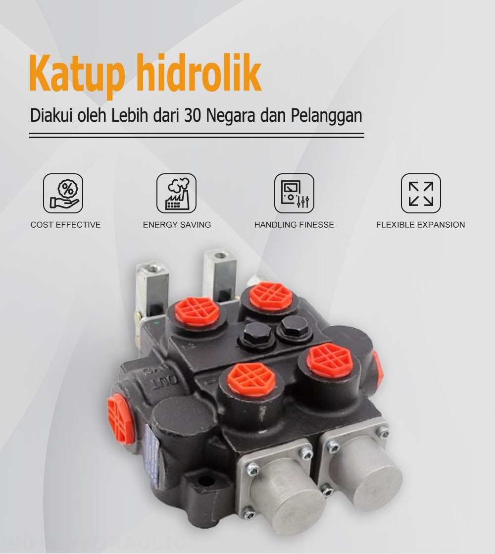 RD5200 Buku Panduan 2 Spul Katup Kontrol Hidraulik