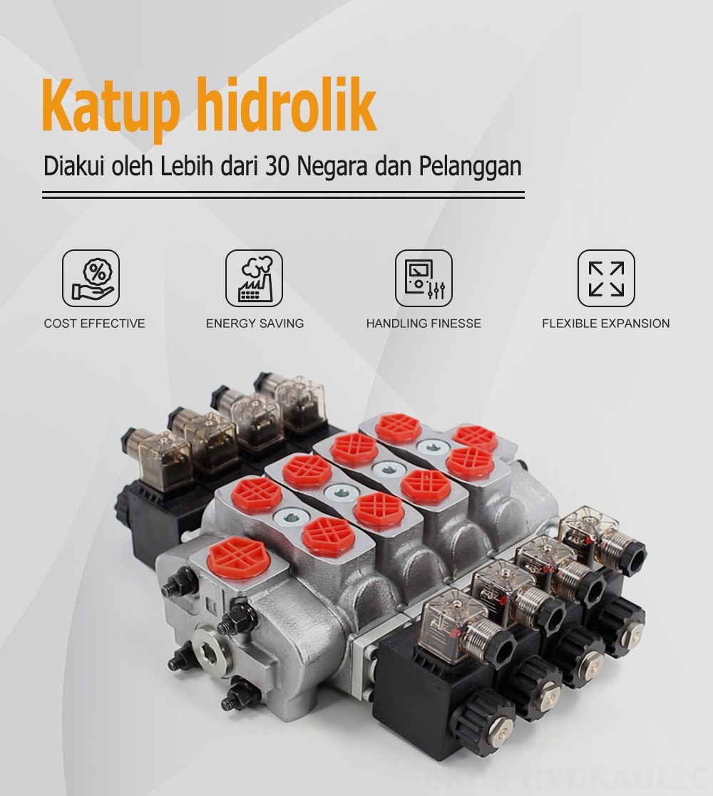 SD8 Selenoid 4 Spul Kran Arah Bagian