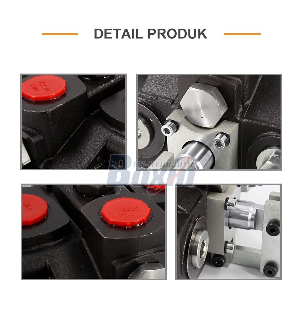 SDS380-OW Manual 1 Spool Sectional Directional Valve for Hydraulic Systems