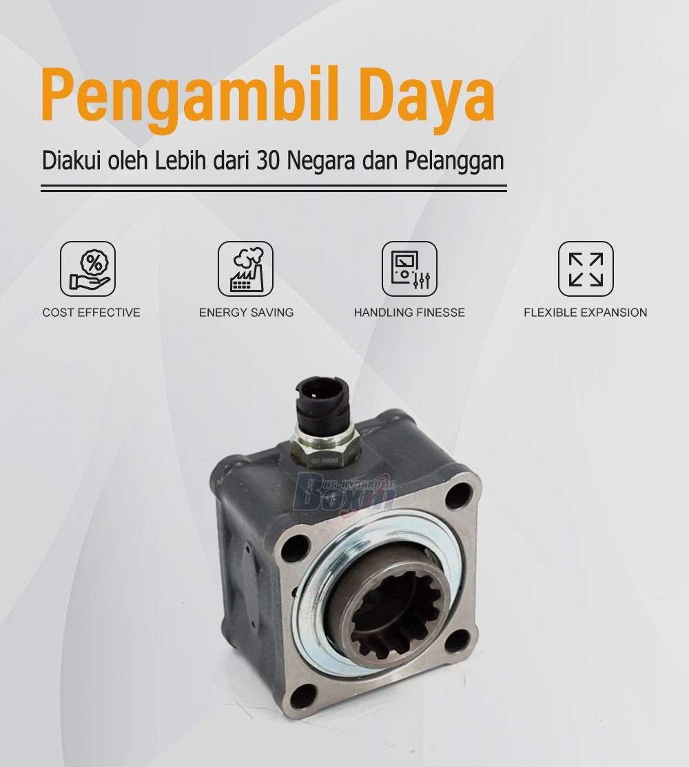 ZF50C-K 479.7 Nm Power Take Off for Hydraulic Systems
