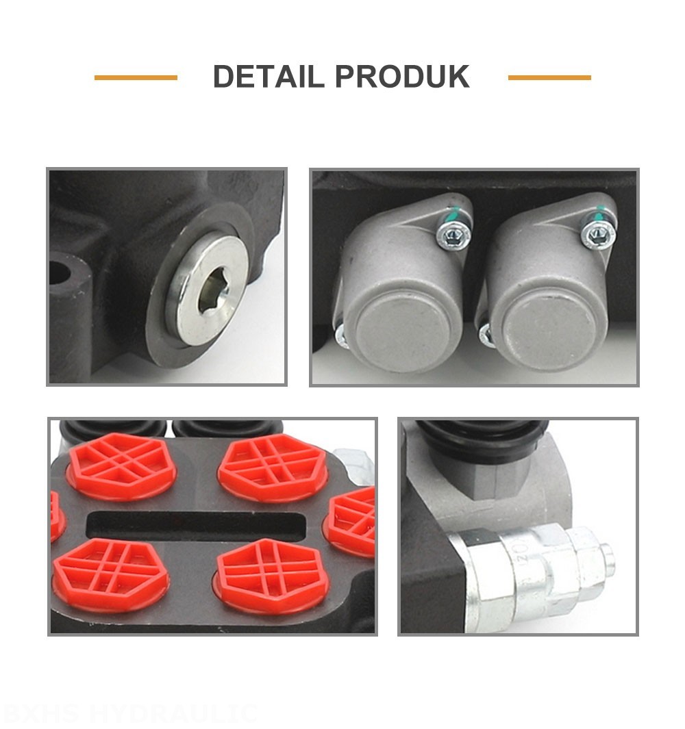 ZT20 Buku Panduan 2 Spul Katup Kontrol Hidraulik