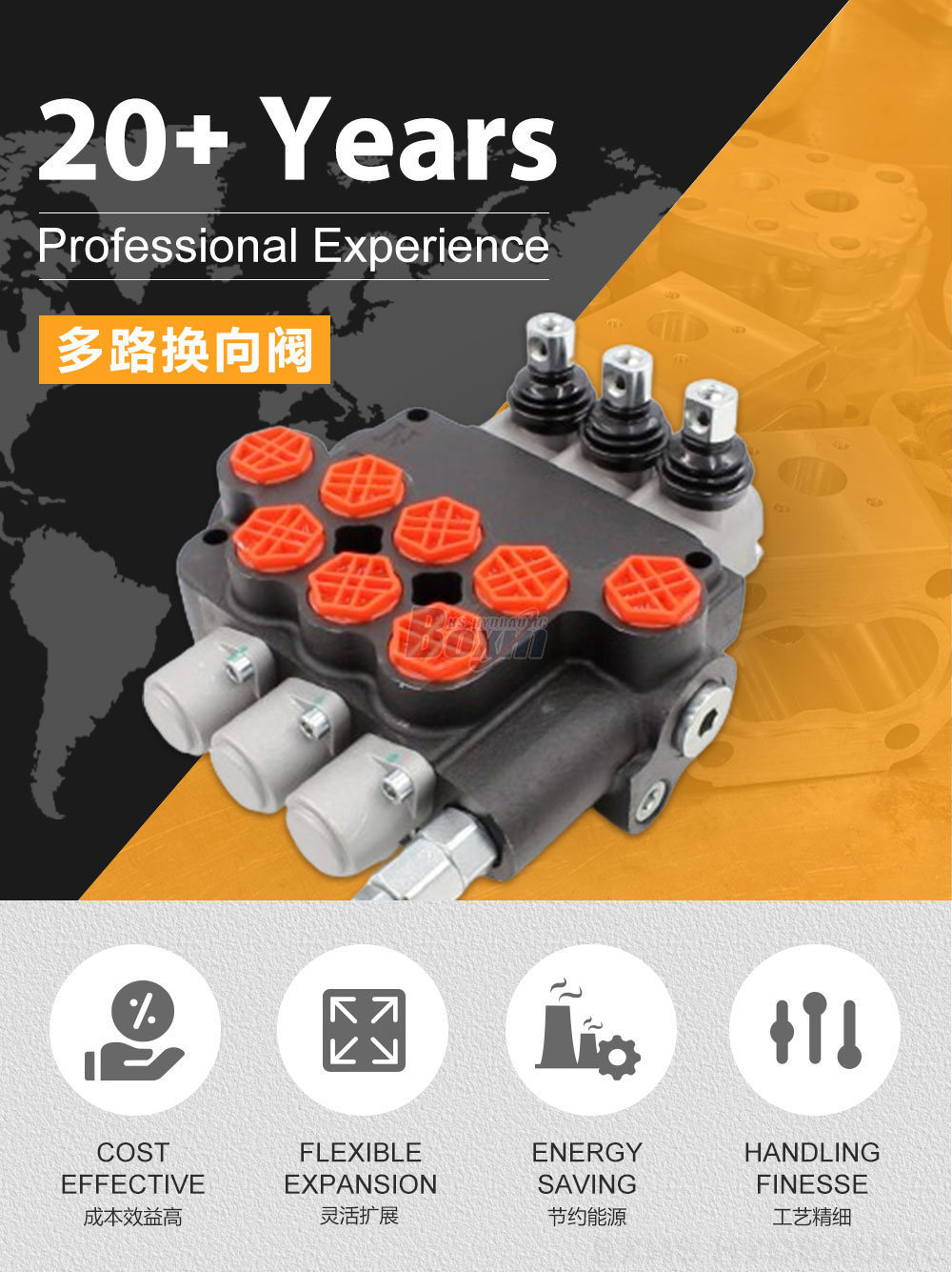 P80-G34-3OT Directional Valve | Collaboration Opportunities for Distributors & Traders