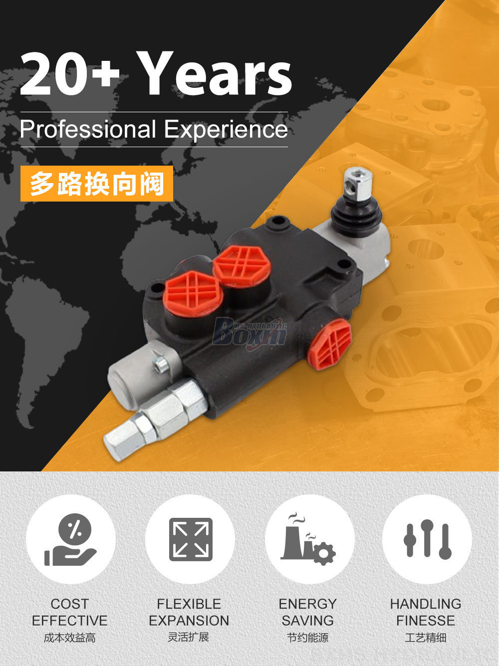 Monoblock Directional Valve P80-G34-OT: Premium Quality & Global Distribution