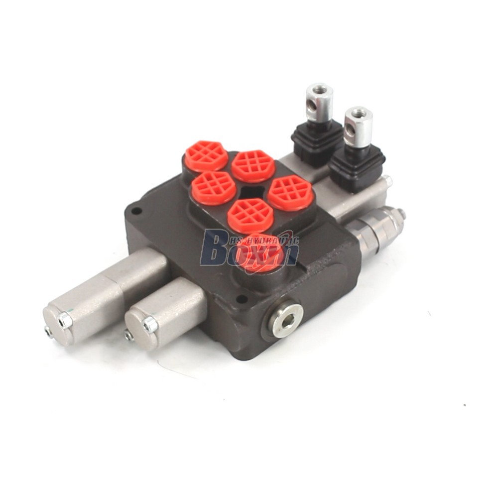 DCV20 Manual 2 Spool Monoblock Directional Valve for Hydraulic Systems main image
