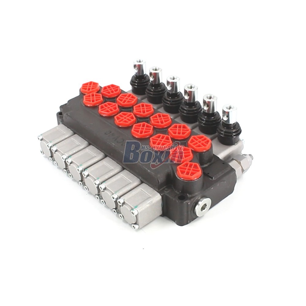 DCV40 Manual 6 Spool Monoblock Directional Valve for Hydraulic Systems cover photo