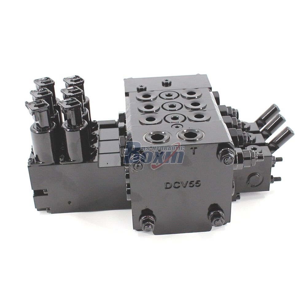 Seeking Global Distributors and Wholesalers for DCV55 Electro-hydraulic 3 Spool Directional Valves main image