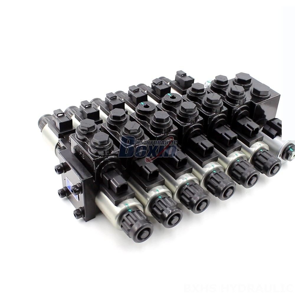 6-Spool Solenoid Valve | HDCF50 Model | Factory Direct & Customizable main image