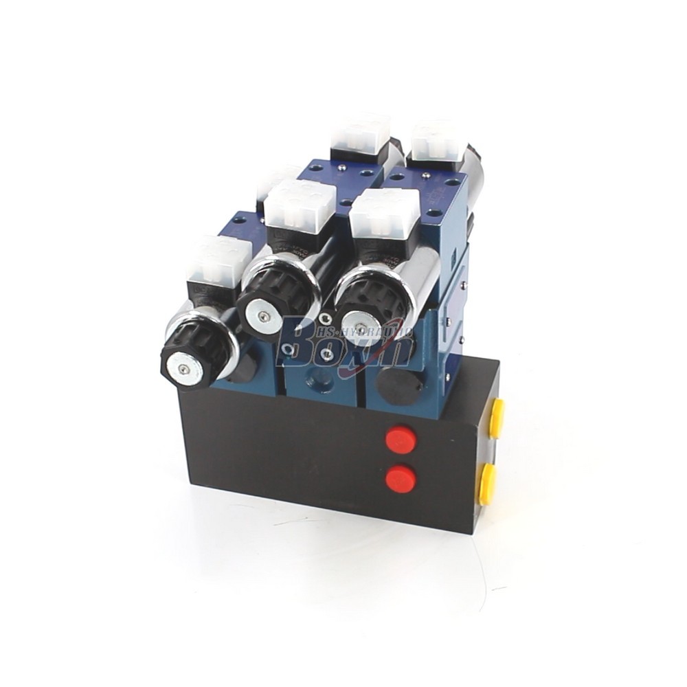 Strategic Partnership Opportunities for HSBS06 Solenoid 3 Spool Valve Distribution main image