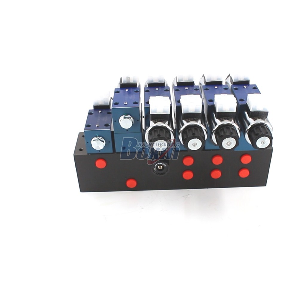 Wholesale HSBS06 6 Spool Solenoid Valve from Hydraulic Factory cover photo
