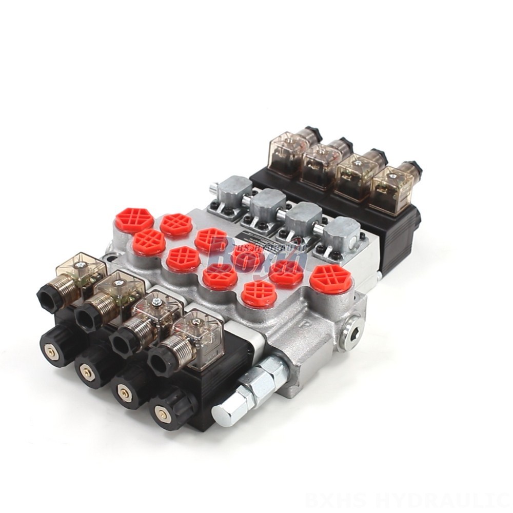 Industrial Hydraulics: P40-DS 4-Spool Monoblock Valve - Buy Direct main image