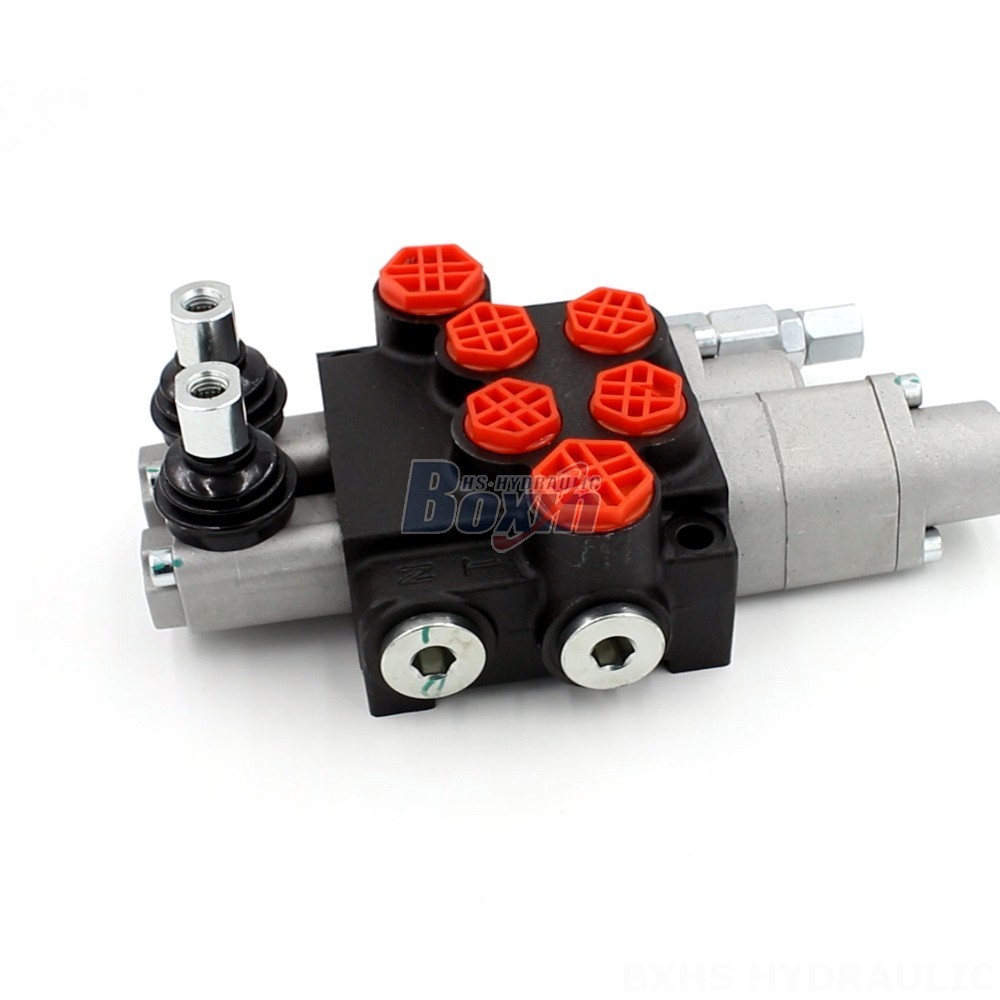 P40-G12-G38-OT-QTW1 2-Spool Hydraulic Directional Valve | Factory Direct & Customizable main image