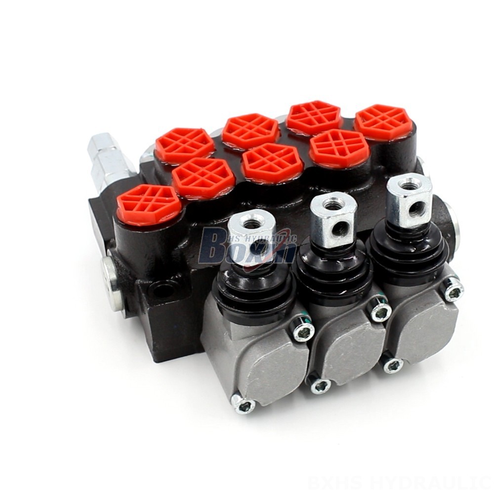 P40-G12-OT 3-Spool Hydraulic Directional Valve | Factory Direct & Customizable main image