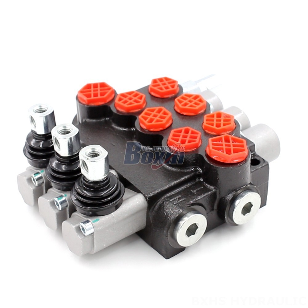 Monoblock Directional Valve Manufacturer | P40-G38-G12-OT-OT-OT 3-Spool Valve main image