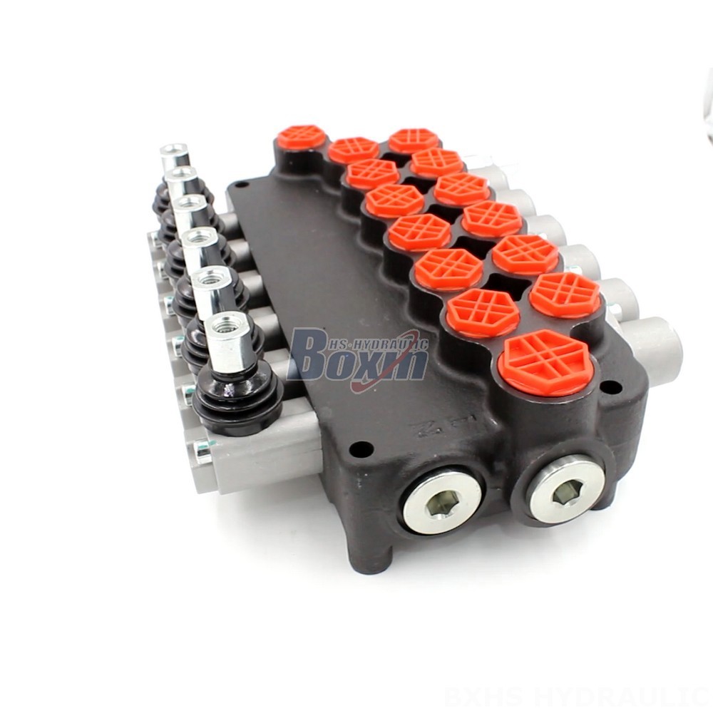 P80-G12-G34-OT Manual 6 Spool Monoblock Directional Valve | Manufacturer & Global Supplier cover photo