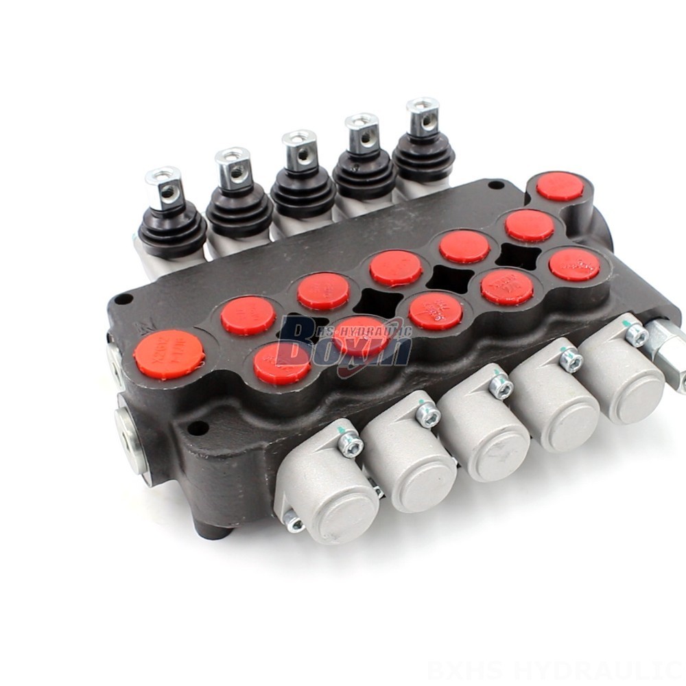 P80-U116-U78-5OT 5-Spool Hydraulic Directional Valve | Factory Direct & Customizable main image