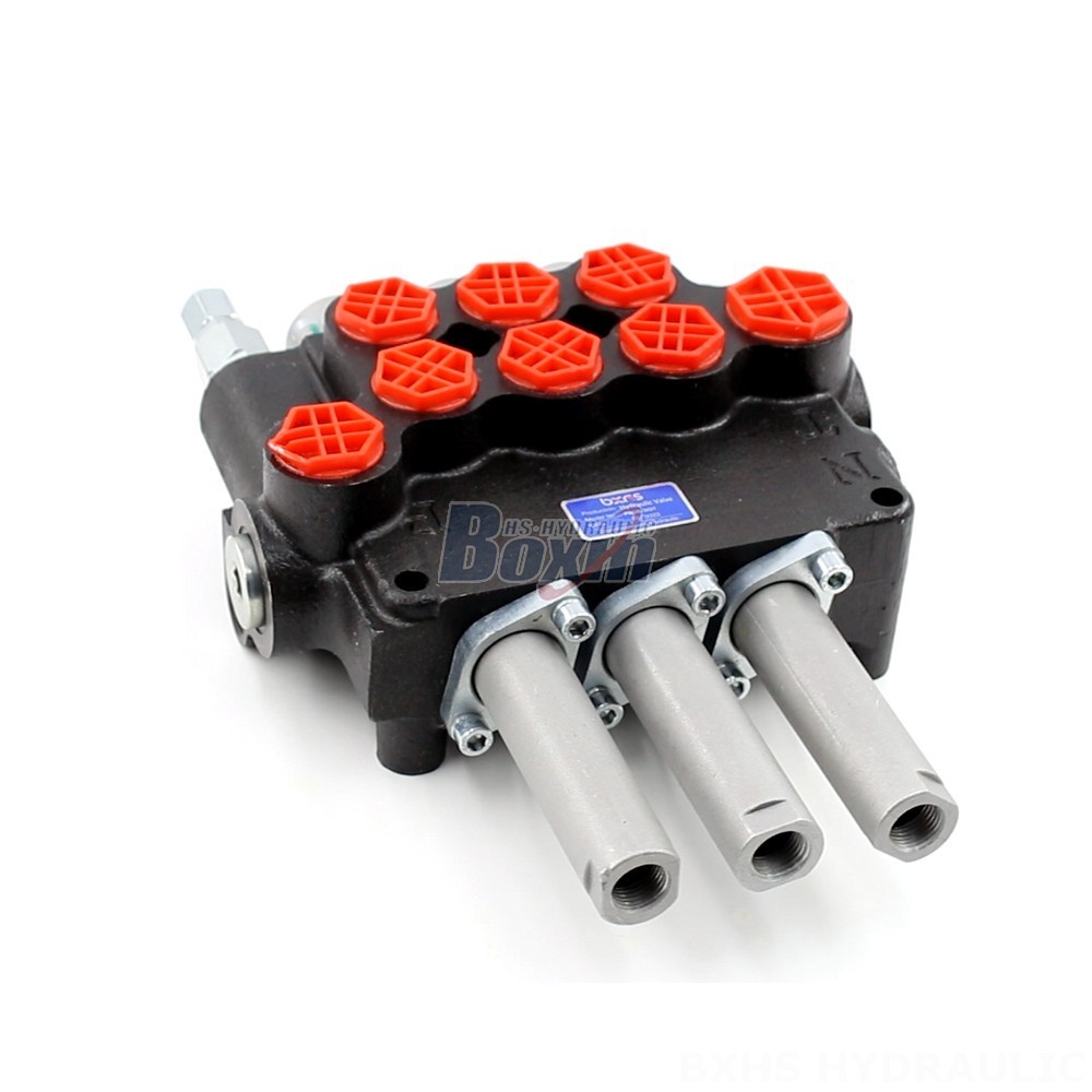 3-Spool Hydraulic Valve | P80 Cable Model | Factory Direct & Customizable main image