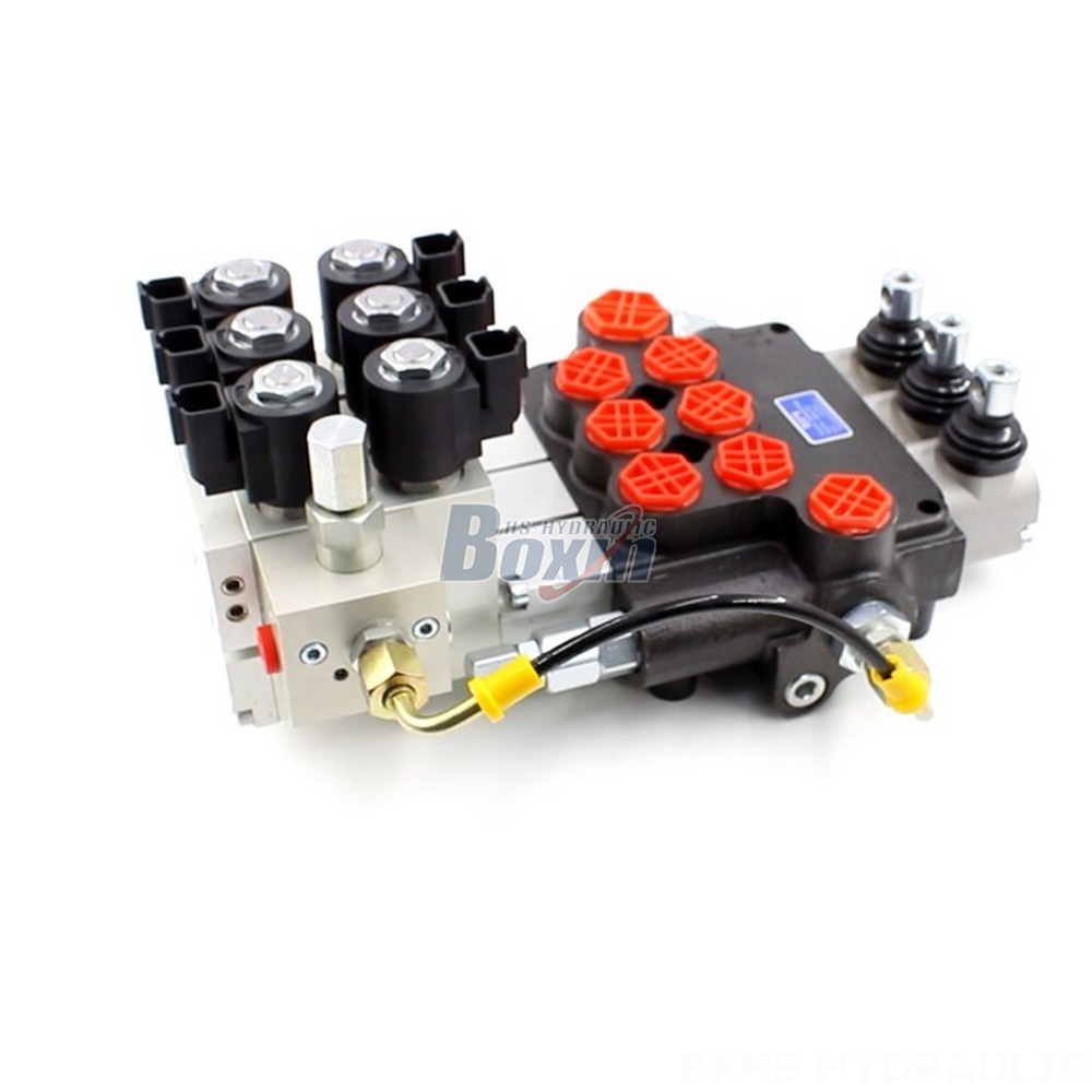 P80 Electro-hydraulic 3 Spool Monoblock Directional Valve | Manufacturer & Global Supplier main image