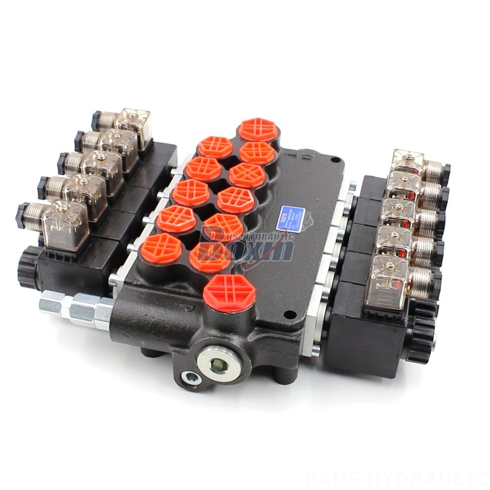 5-Spool Hydraulic Valve | P80 Model | Factory Direct & Customizable main image
