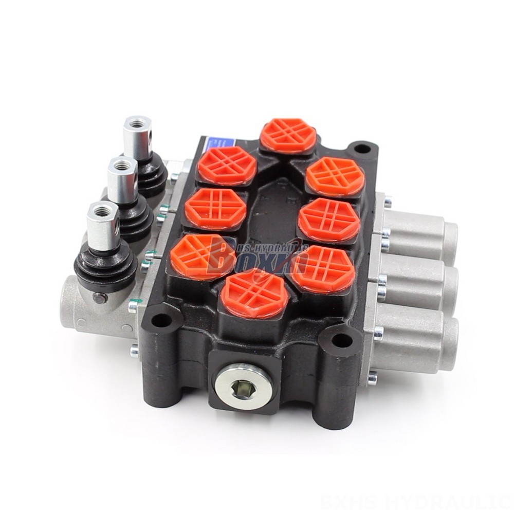Q95 Manual 3 Spool Monoblock Directional Valve: Precision Engineered for Optimal Fluid Control main image