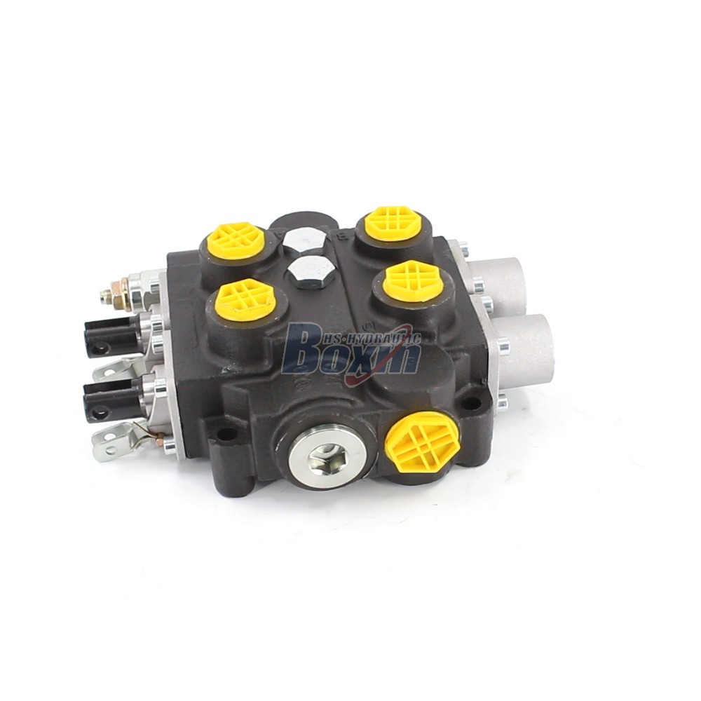 Durable RD5200NPT-2OT 2 Spool Hydraulic Control Valve for Construction Equipment cover photo