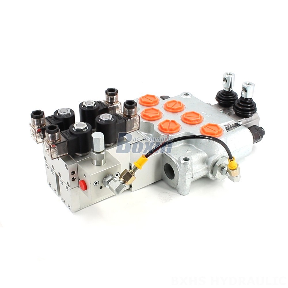 SD18 Electric 2 Spool Monoblock Directional Valve - Manufacturer & Supplier main image