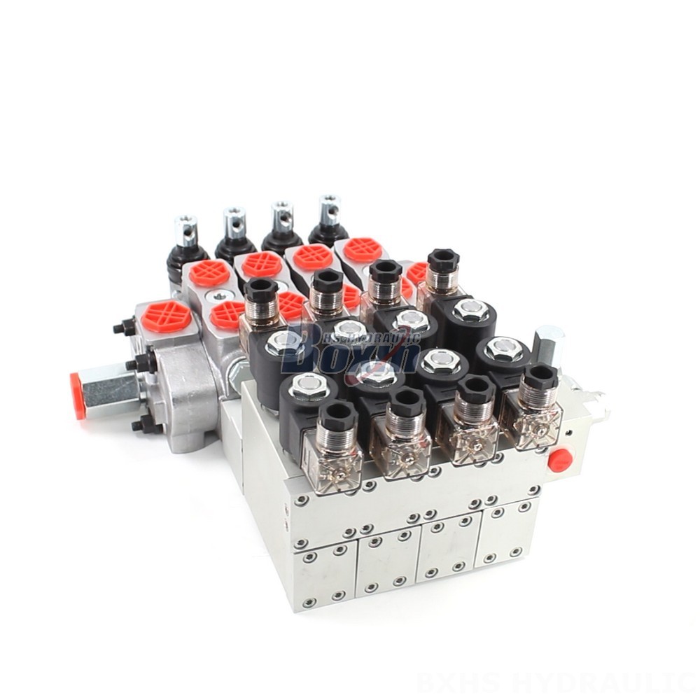 4 Spool Sectional Directional Valve SD8-PG2: Manufacturer & Global Supplier cover photo