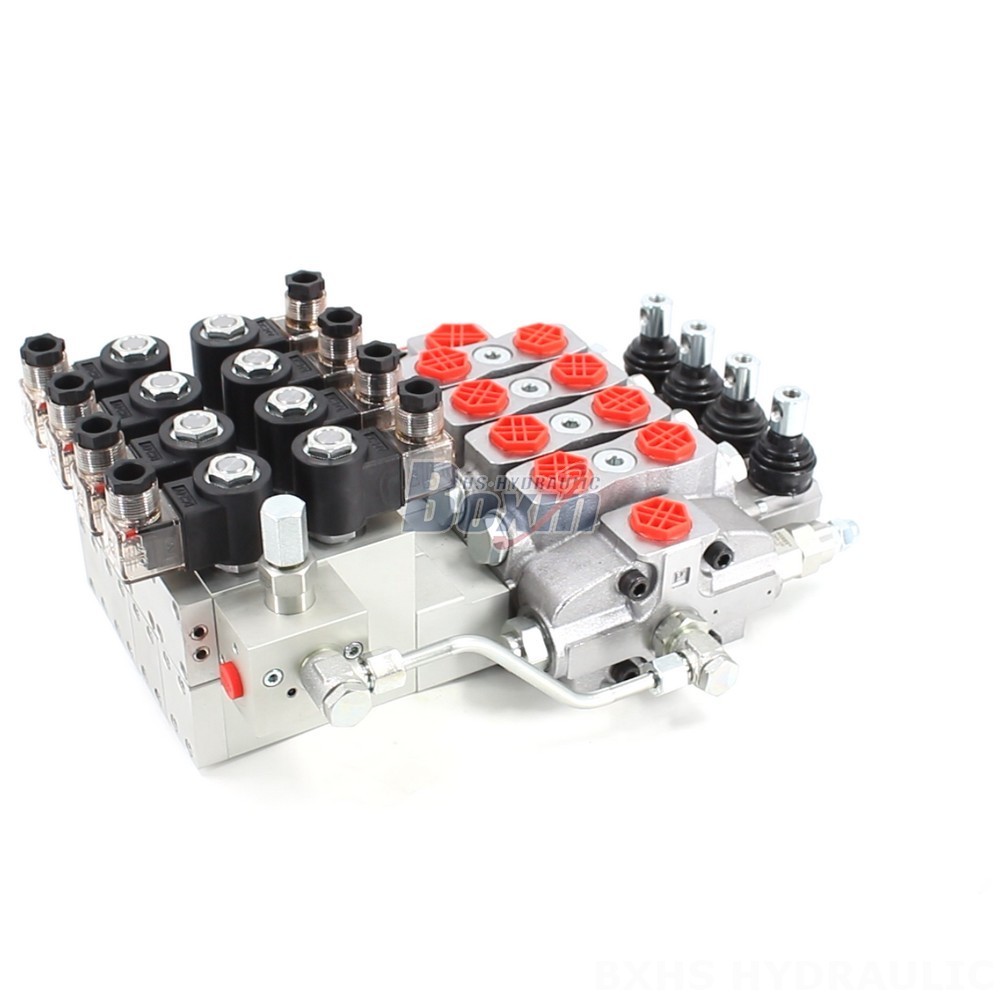 SD8-PG2: High-Quality Electro-Hydraulic 4-Spool Valve - Factory Supply main image