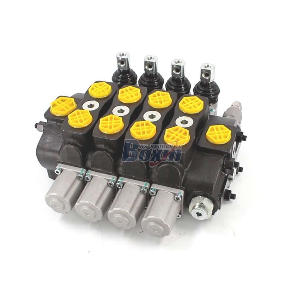 SD8 Manual 4 Spool Sectional Directional Valve for Hydraulic Systems cover photo