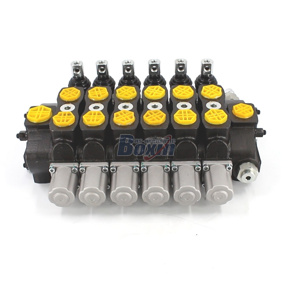 High Performance SD8 Manual Sectional Directional Valve cover photo