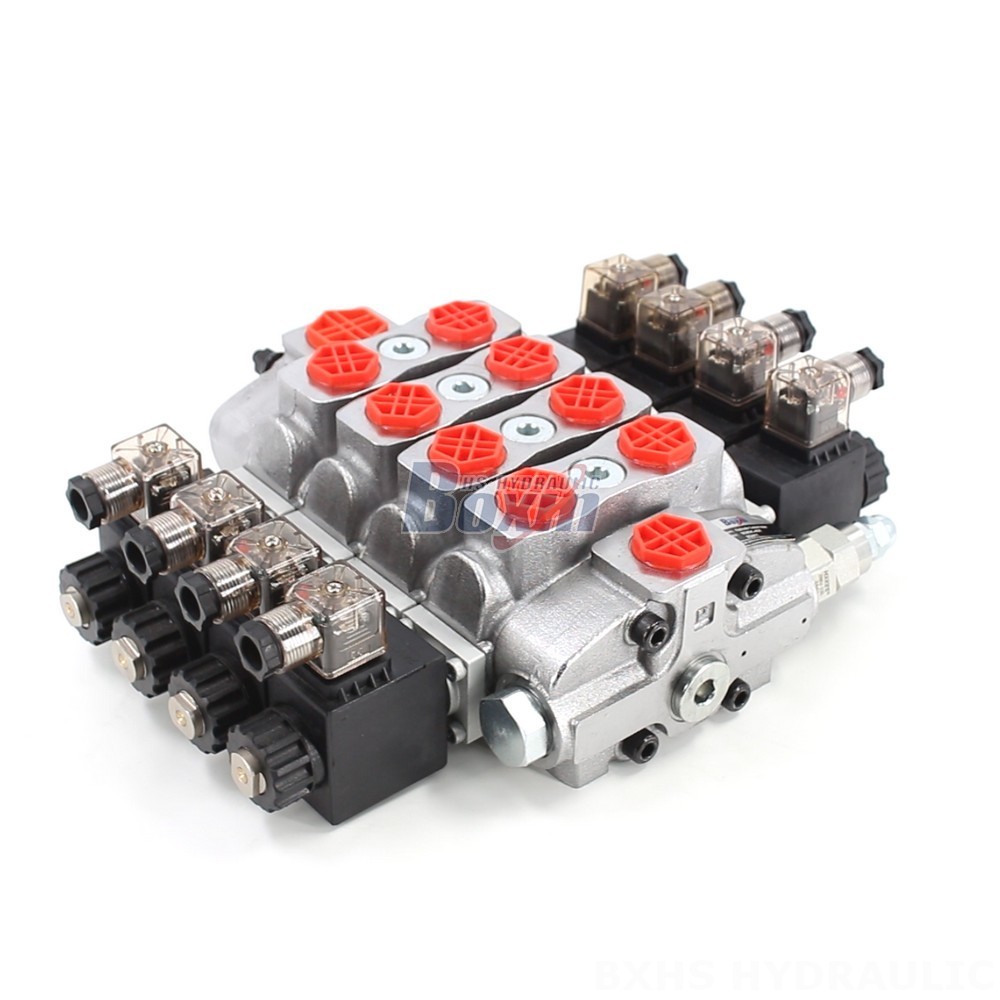 4 Spool Directional Valve SD8 - Hydraulic Valve Manufacturer cover photo