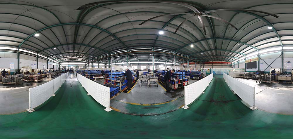 Pemandangan panoramik 360° Pabrik Boxinhuasheng Hydraulic