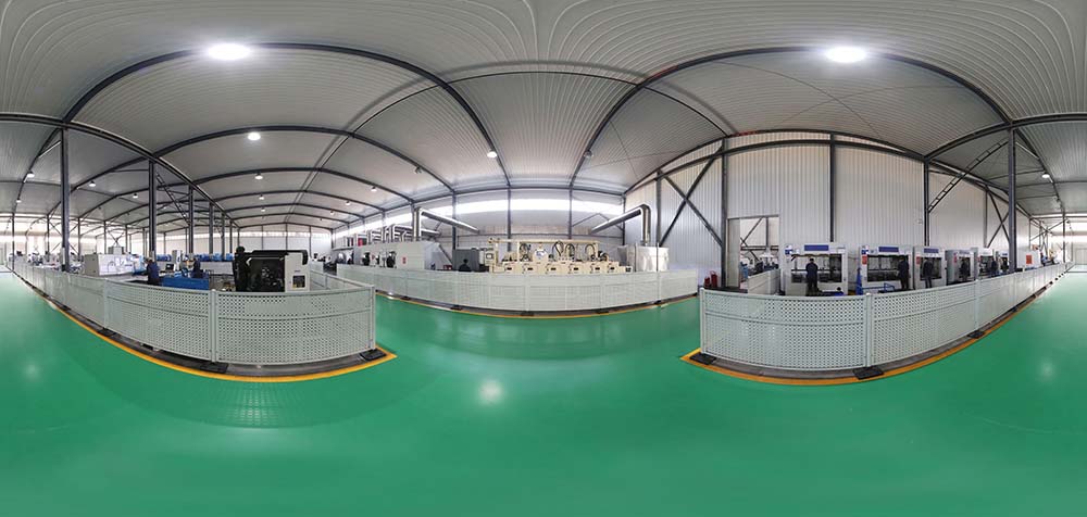 Pemandangan panoramik 360° Pabrik Boxinhuasheng Hydraulic