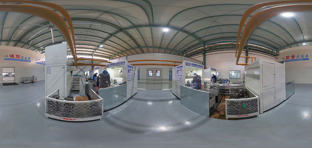 Pemandangan panoramik 360° Pabrik Boxinhuasheng Hydraulic